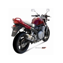 SUZUKI GSX 650 F 2008 - 2015 SUONO INOX COPA CARBONO MIVV