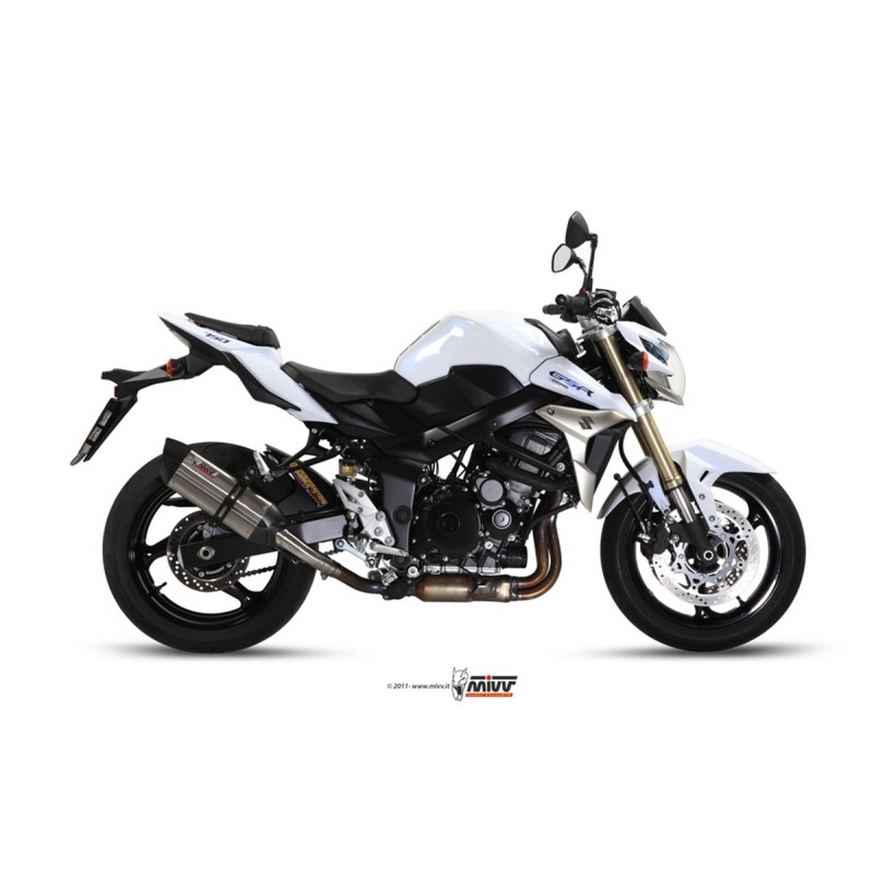 SUZUKI GSR 750 2011 - 2016 SUONO INOX COPA CARBONO MIVV SUZUKI GSR 750 2011 - 2016 SUONO INOX COPA CARBONO MIVV