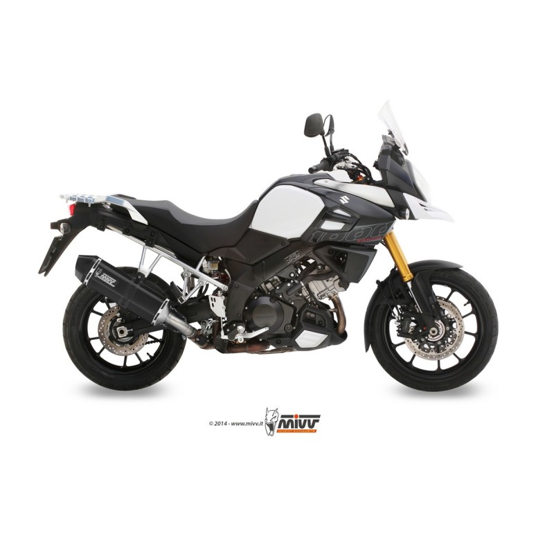 SUZUKI DL V-STROM 1000 / XT 2014 - SPEED EDGE BLACK MIVV SUZUKI DL V-STROM 1000 / XT 2014 - SPEED EDGE BLACK MIVV
