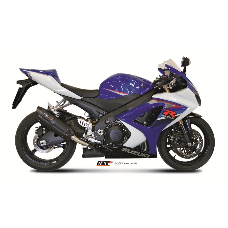 SUZUKI GSX-R 1000 2007 - 2008 SUONO BLACK MIVV SUZUKI GSX-R 1000 2007 - 2008 SUONO BLACK MIVV
