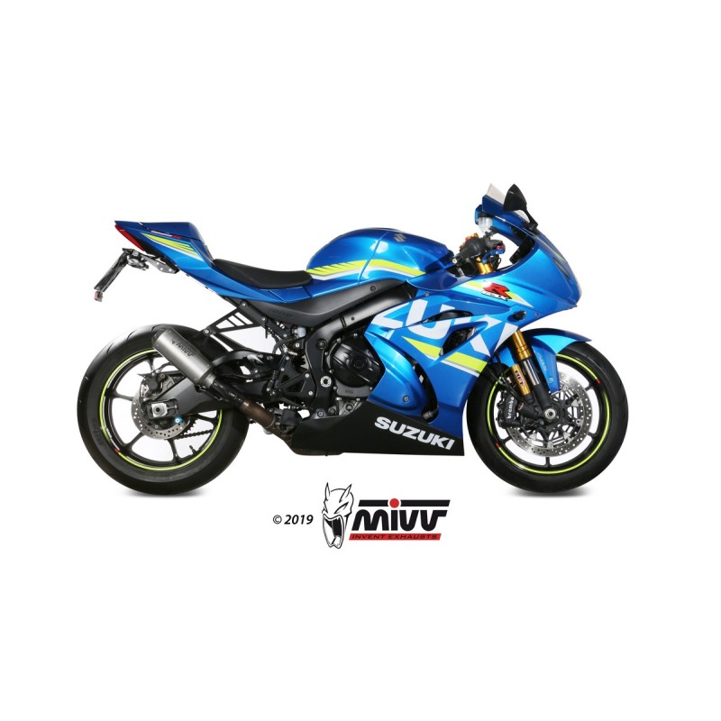 SUZUKI GSX-R 1000 2017 - MK3 INOX/ST. STEEL MIVV SUZUKI GSX-R 1000 2017 - MK3 INOX/ST. STEEL MIVV
