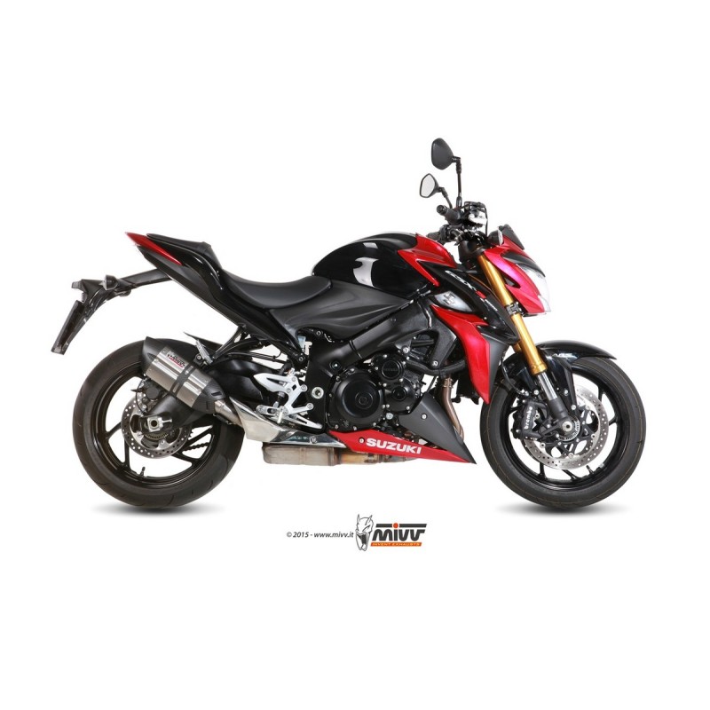 SUZUKI GSX-S 1000 / 1000 F 2015 - SUONO INOX COPA CARBONO MIVV SUZUKI GSX-S 1000 / 1000 F 2015 - SUONO INOX COPA CARBONO MIVV