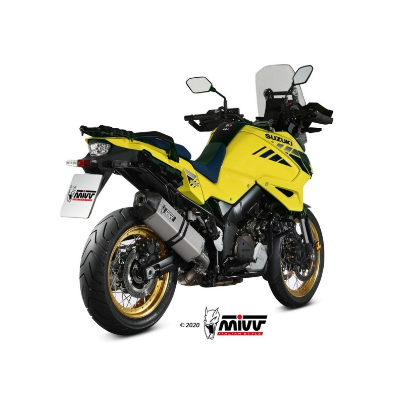 SUZUKI DL V-STROM 1050 / XT 2020 - SPEED EDGE INOX COPA CARBONO MIVV SUZUKI DL V-STROM 1050 / XT 2020 - SPEED EDGE INOX COPA CARBONO MIVV