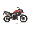 TRIUMPH TIGER 800 XC / XR / XRX / XCX / XRT / XCA 2011 - 2016 OVAL TITANIO COPA CARBONO MIVV