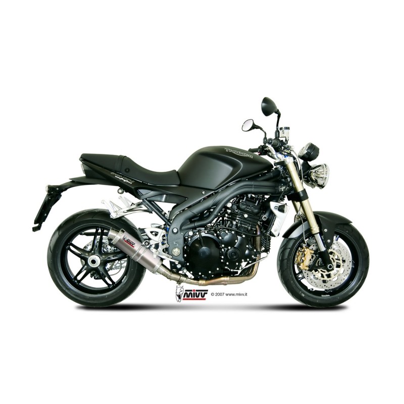 TRIUMPH SPEED TRIPLE 2007 - 2010 GP BLACK MIVV TRIUMPH SPEED TRIPLE 2007 - 2010 GP BLACK MIVV