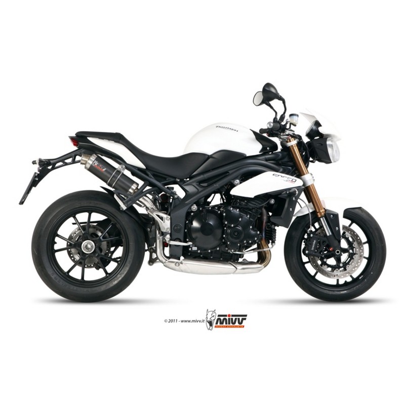 TRIUMPH SPEED TRIPLE 2011 - 2015 GP CARBONO MIVV TRIUMPH SPEED TRIPLE 2011 - 2015 GP CARBONO MIVV