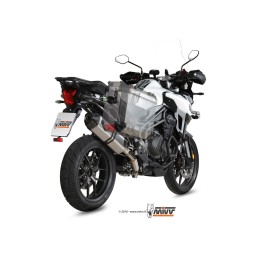 TRIUMPH TIGER 1200 XR / XRX / XRT / XCX / XCA 2016 - SPEED EDGE INOX COPA CARBONO MIVV