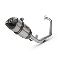YAMAHA YZF R125 2008 - 2013 SUONO INOX COPA CARBONO MIVV