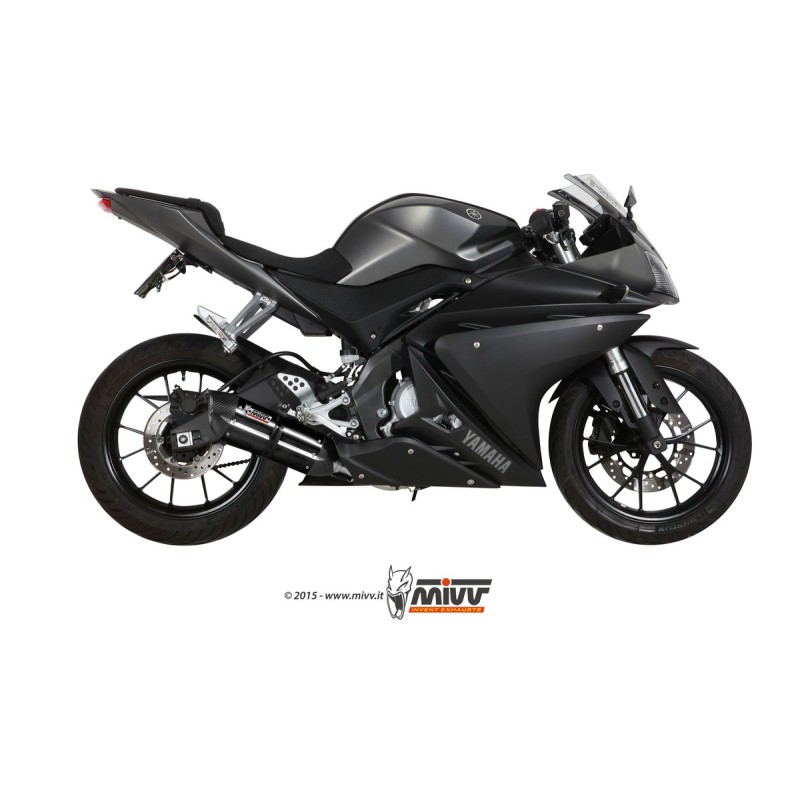 YAMAHA YZF R125 2014 - 2018 SUONO BLACK MIVV YAMAHA YZF R125 2014 - 2018 SUONO BLACK MIVV