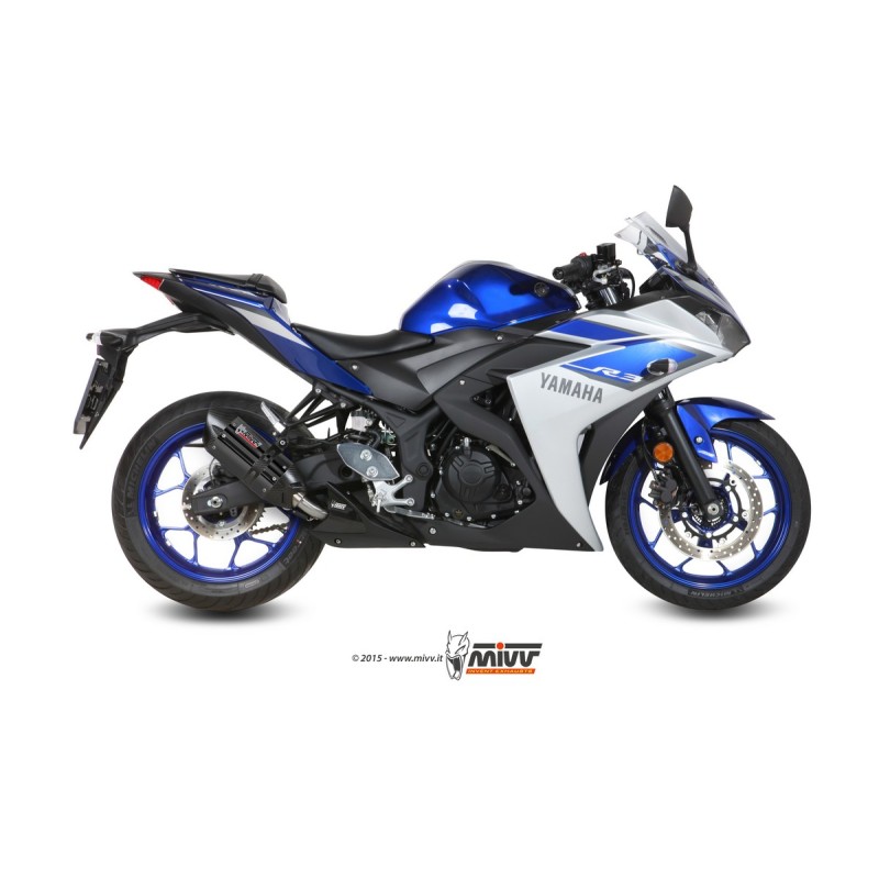 YAMAHA YZF R3 2015 - SUONO BLACK MIVV YAMAHA YZF R3 2015 - SUONO BLACK MIVV