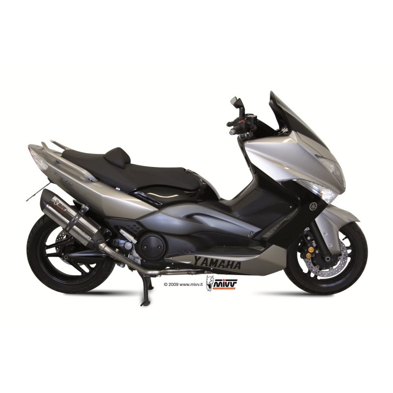 YAMAHA T-MAX 500 2008 - 2011 SUONO INOX COPA CARBONO MIVV YAMAHA T-MAX 500 2008 - 2011 SUONO INOX COPA CARBONO MIVV
