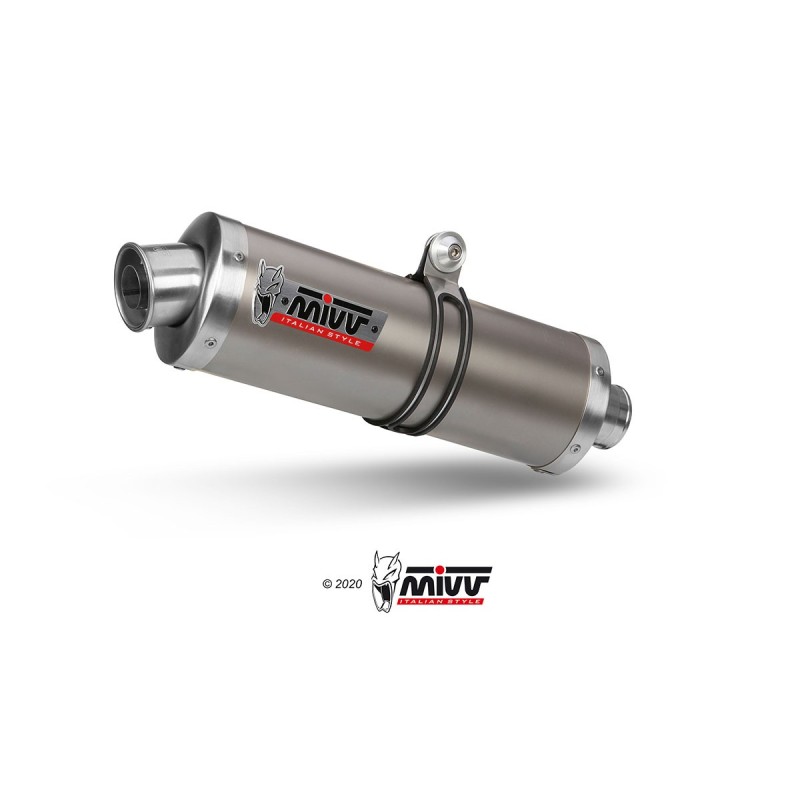 YAMAHA YZF 600 R6 2003 - 2005 OVAL TITANIO MIVV YAMAHA YZF 600 R6 2003 - 2005 OVAL TITANIO MIVV