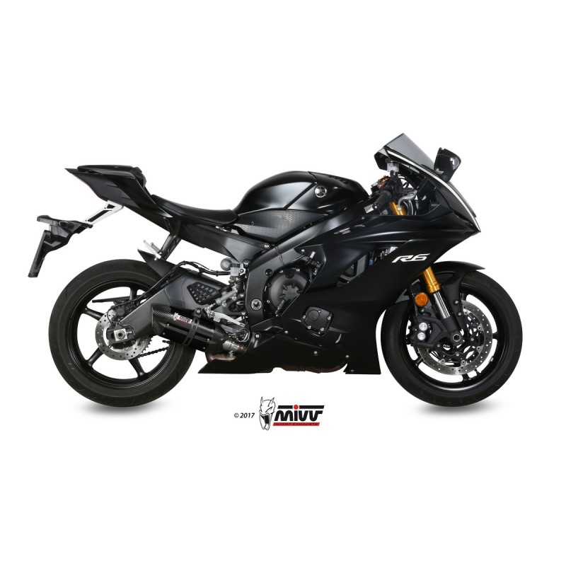 YAMAHA YZF 600 R6 2017 - SUONO BLACK MIVV YAMAHA YZF 600 R6 2017 - SUONO BLACK MIVV