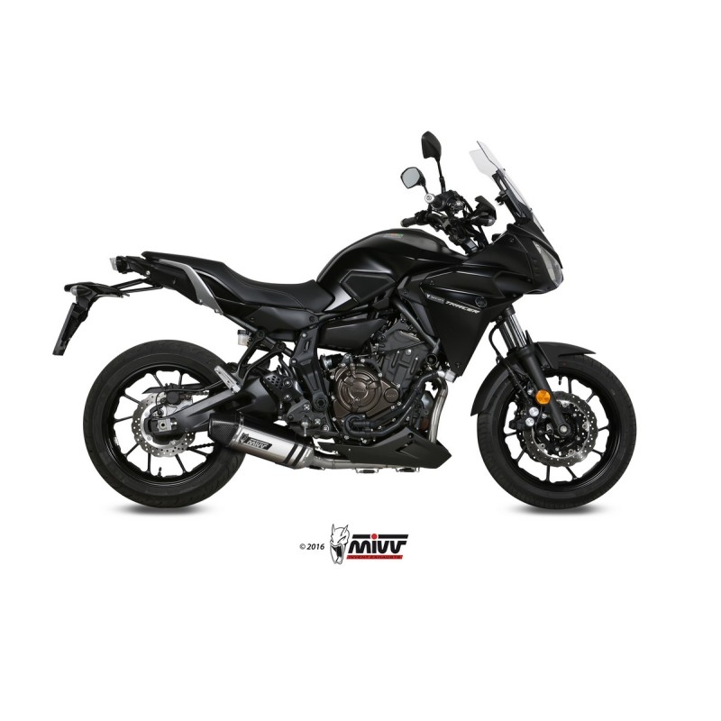 YAMAHA TRACER 700 / GT 2016 - 2019 SPEED EDGE INOX COPA CARBONO MIVV YAMAHA TRACER 700 / GT 2016 - 2019 SPEED EDGE INOX COPA CARBONO MIVV
