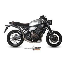 YAMAHA XSR 700 2016 - GHIBLI INOX NERO CERAMICO/CERAMIC BLACK ST. STEEL MIVV