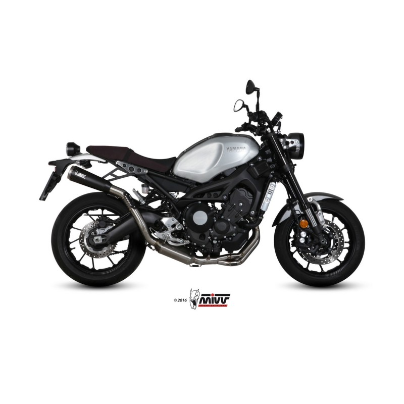 YAMAHA XSR 900 2016 - GHIBLI INOX NERO CERAMICO/CERAMIC BLACK ST. STEEL MIVV YAMAHA XSR 900 2016 - GHIBLI INOX NERO CERAMICO/CERAMIC BLACK ST. STEEL MIVV