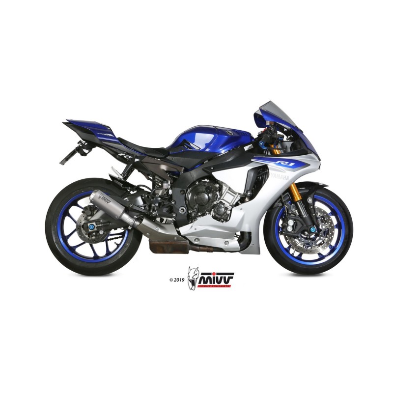 YAMAHA YZF 1000 R1 2015 - MK3 INOX/ST. STEEL MIVV YAMAHA YZF 1000 R1 2015 - MK3 INOX/ST. STEEL MIVV