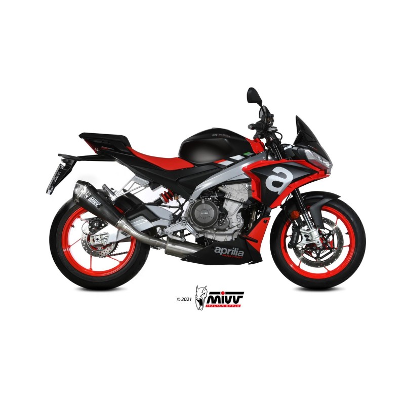 APRILIA RS 660 2020 - 2023 MIVV DELTA RACE CARBONO APRILIA RS 660 2020 - 2023 MIVV DELTA RACE CARBONO