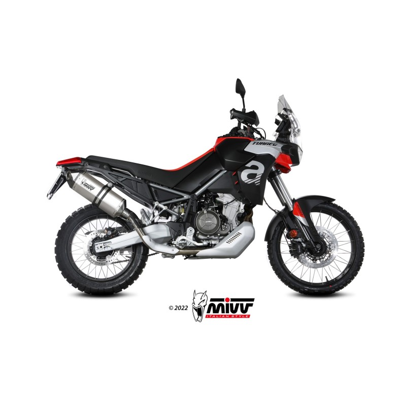 APRILIA TUAREG 660 2020 - 2024 MIVV SPEED EDGE TITANIO APRILIA TUAREG 660 2020 - 2024 MIVV SPEED EDGE TITANIO
