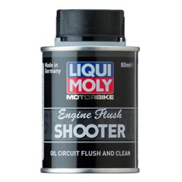 Aditivo de aceite eliminador de residuos LIQUI MOLY Motorbike Engine Flush Shooter - 80ml