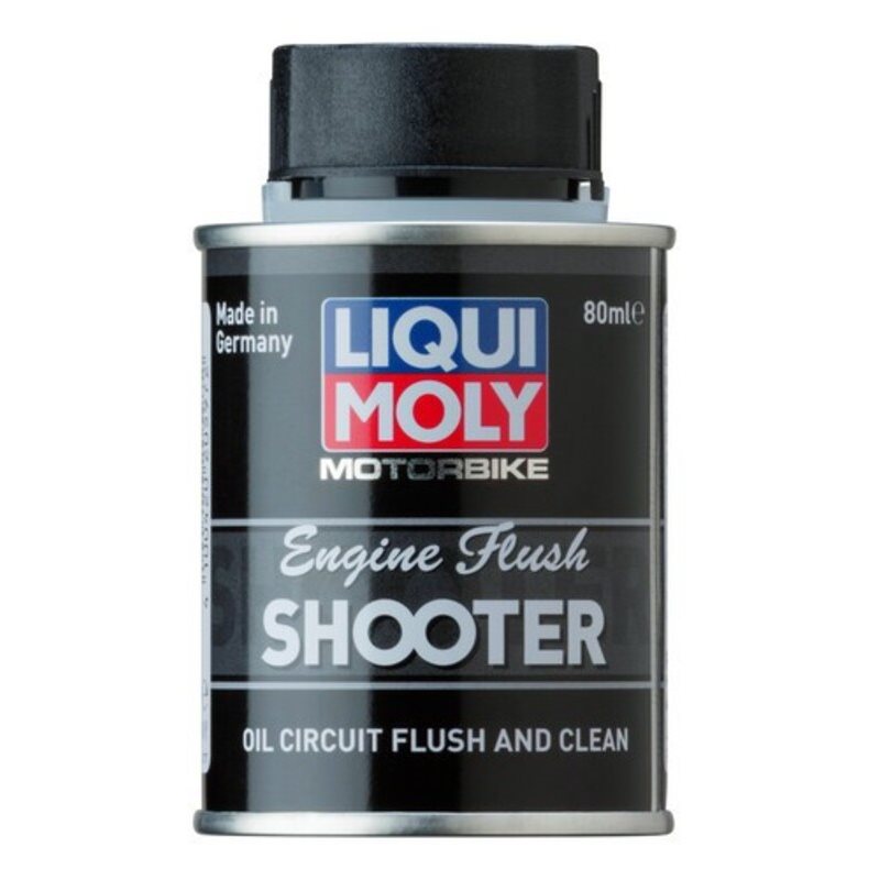 Aditivo de aceite eliminador de residuos LIQUI MOLY Motorbike Engine Flush Shooter - 80ml Aditivo de aceite eliminador de residuos LIQUI MOLY Motorbike Engine Flush Shooter - 80ml