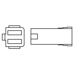 Cable adaptador para mini intermitentes HIGHSIDER - Suzuki