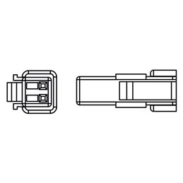 Cable adaptador para mini intermitentes HIGHSIDER - MV Agusta / Ducati / KTM