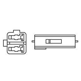 Cable adaptador para mini intermitentes HIGHSIDER - Honda