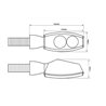 Juego de Intermitentes LED HIGHSIDER Surface