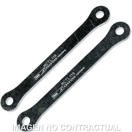 Kawasaki ZX6R Ninja (2007-2016) 600 (2009-2016) Baja 40 mm Bieletas de Rebaje