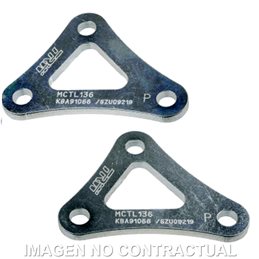 Triumph Daytona R 675 (2011-2013) Baja 25 mm Bieletas de Rebaje