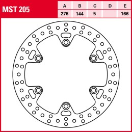 Honda CBR F 600 1987 - 1990 Disco Freno Delantero TRW