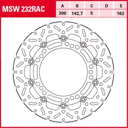 Kawasaki Z Euro4 900 2017 - 2020 Disco Freno Delantero TRW
