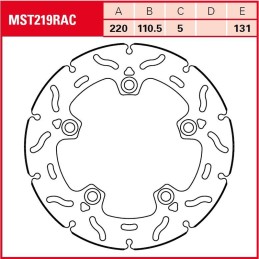 Suzuki GSX RR Euro5 1000 2021 - 2022 Disco Freno Trasero TRW
