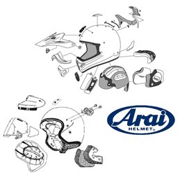 Pantalla ARAI SAI Doble Transparente