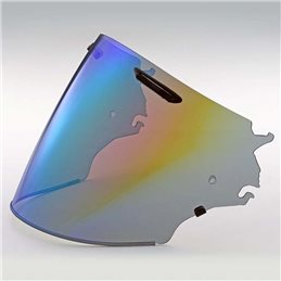 Pantalla ARAI VAS-Z Verde Iridio Semi Ahumado