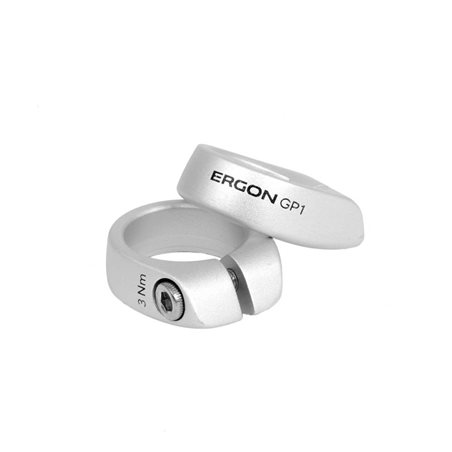 ABRAZADERAS PUÑOS ERGON GP1 EVO BIOKORK (PLATA)