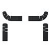 JUEGO ALMOHADILLAS ERGON BT ORTHOCELL