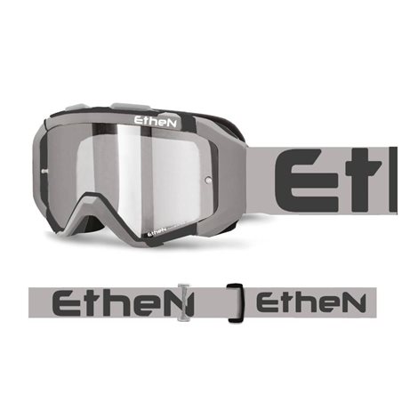 MÁSCARA ETHEN 05R GRIS-NEGRA (LENTE ESPEJO PLATA)