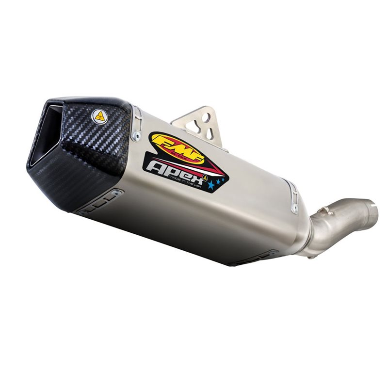 SILENCIOSO FMF APEX SINGLE CARBON TITANIO SUZUKI GSX-R 600, GSX-R 750 (2008)
