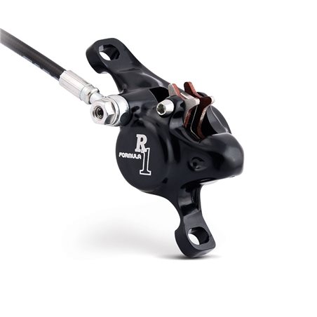 PINZA DE FRENO FORMULA R1 (NEGRO/ROJO)