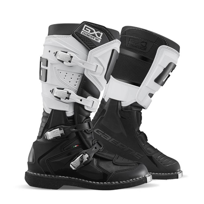 BOTAS GAERNE GX-1 GOODYEAR (BLANCO/NEGRO)