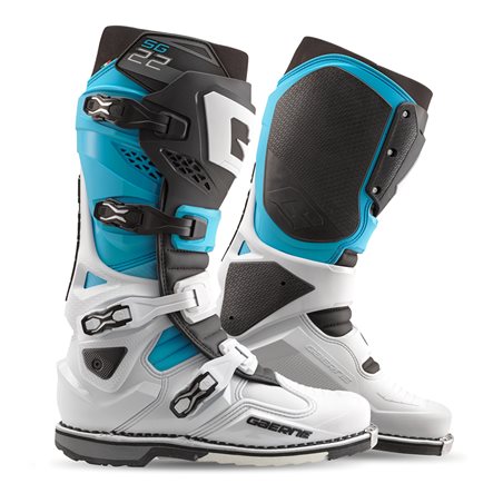 BOTAS GAERNE SG-22 LIMITED EDITION (BLANCO/NEGRO/AZUL CLARO)