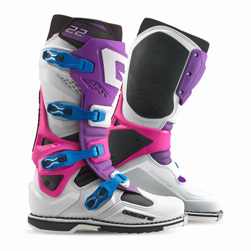 BOTAS GAERNE SG-22 LIMITED EDITION (BLANCO/PÚRPURA/VIOLETA)