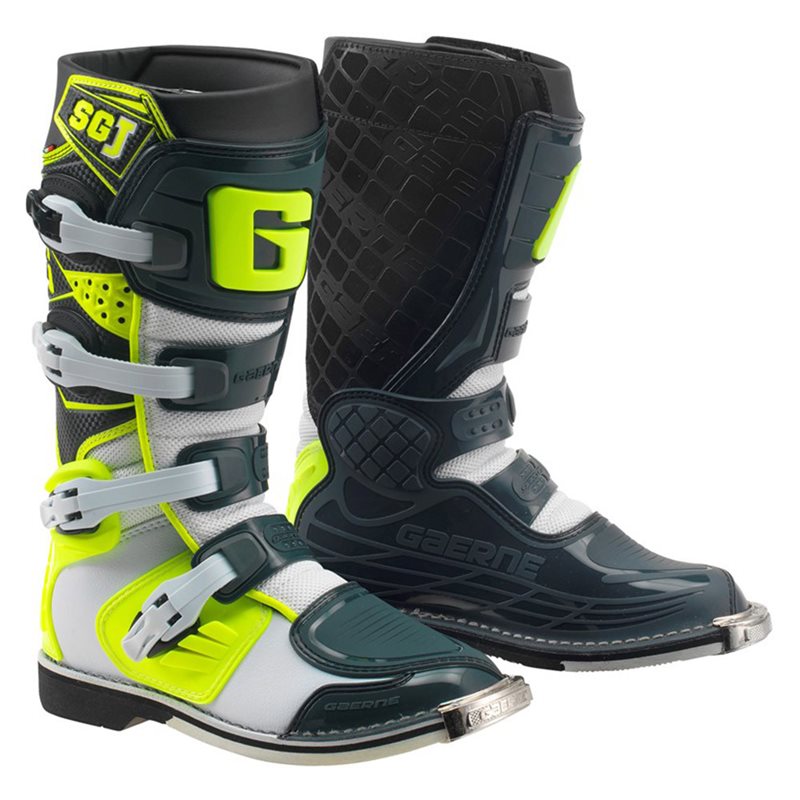 BOTAS GAERNE SG-J INFANTILES (BLANCO/AMARILLO/GRIS)