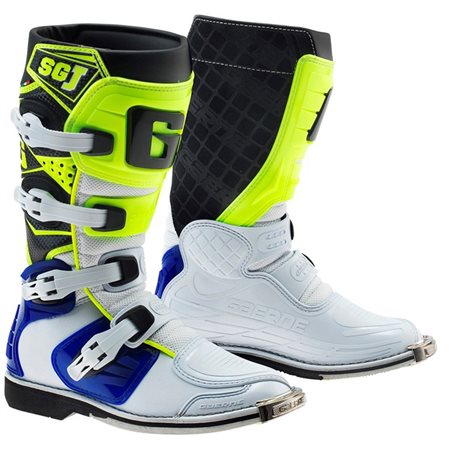 BOTAS GAERNE SG-J INFANTILES (BLANCO/AZUL/AMARILLO)