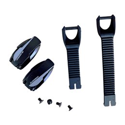 KIT CIERRE BOTAS G-ADVENTURE (NEGRO/PLATA)