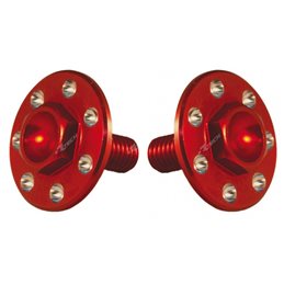 KIT TORNILLOS ALUMINIO CON ARANDELA GECO HONDA CRF (2002-2017)
