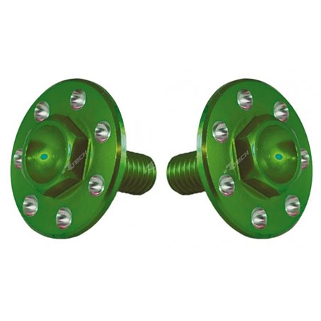 KIT TORNILLOS ALUMINIO CON ARANDELA GECO KAWASAKI KXF (2015-2017)