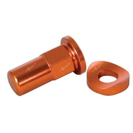 SET TORNILLOS M8 GECO PARA FRENO CUBIERTA (NARANJA)